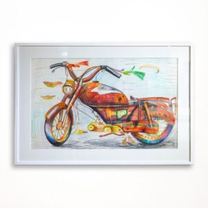 009 Color Pencil on Paper 36in x 23in