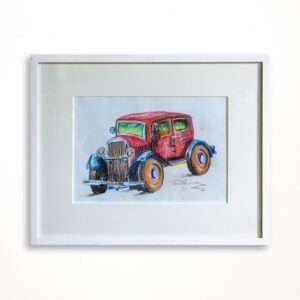020 Color Pencil on Paper 13in x 09in