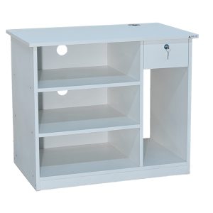 White Computer Table